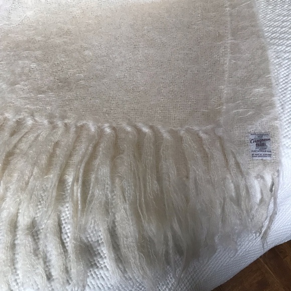 Mohair Nap 100% Creagaran Mills Scotland Scarf - Picture 6 of 13